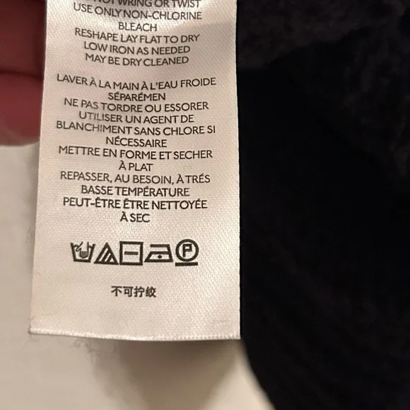 Urban Outfitters Black Cropped Button Sweater Cardigan Textured Long Sleeve XS - Picture 5 of 12